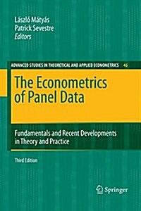 The Econometrics of Panel Data: Fundamentals and Recent Developments in Theory and Practice (Paperback)