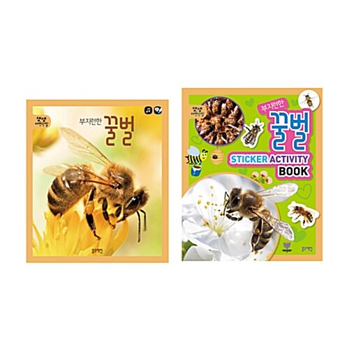 부지런한 꿀벌 - 전2권 (본책 + 액티비티북) (토끼펜 별매)