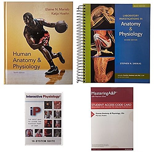 Human Anatomy & Physiolog, Masteringa&p with Etext and Value Pack Access Card, Laboratory Investigations in Anatomy & Physiology, Main Version, Intera (Hardcover, 10)