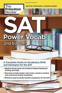 SAT Power Vocab, 2nd Edition: A Complete Guide to Vocabulary Skills and Strategies for the SAT (Paperback)