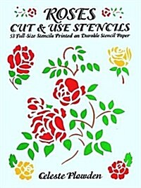 Roses Cut & Use Stencils (Paperback)