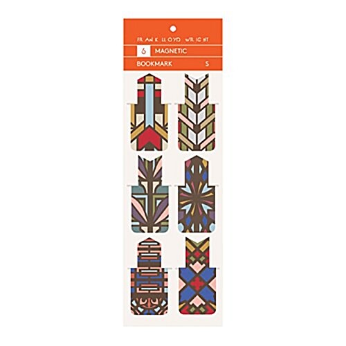 Frank Lloyd Wright Designs Magnetic Bookmarks (Other)
