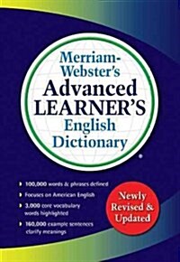 [중고] Merriam-webster‘s Advanced Learner‘s English Dictionary (Paperback)