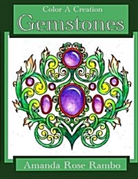 Color a Creation Gemstones (Paperback, CLR)