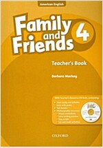 Family and Friends American Edition: 4: Teacher's Book & CD-ROM Pack (Package)