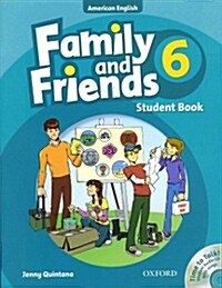 [중고] Family and Friends American Edition: 6: Student Book & Student CD Pack (Package)