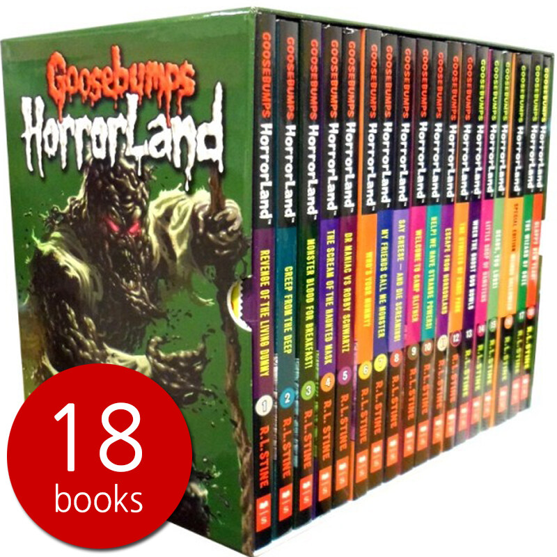 [중고] Goosebumps Horrorland Series #1~18권 Box Set (Paperback)