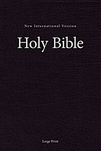 NIV, Pew and Worship Bible, Large Print, Hardcover, Black (Hardcover)