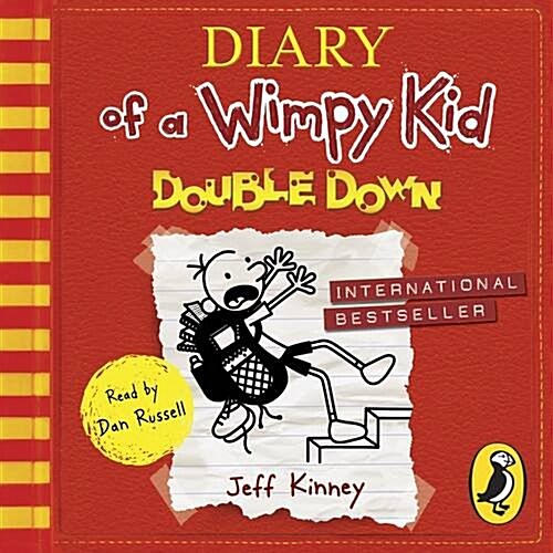 [중고] Diary of a Wimpy Kid: Double Down (Book 11) (CD-Audio, Unabridged ed)