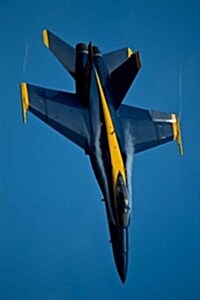 United States Navy Blue Angel Jet: Blank 150 Page Lined Journal for Your Thoughts, Ideas, and Inspiration (Paperback)
