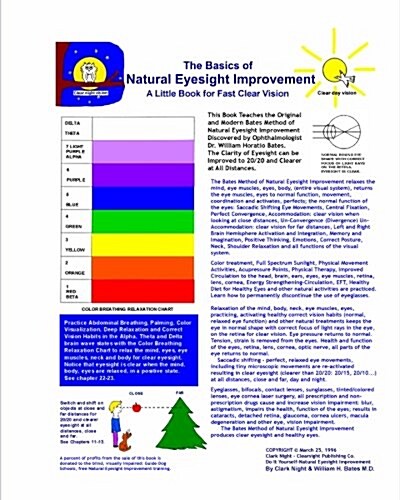 The Basics of Natural Eyesight Improvement - A Little Book for Fast, Clear Vision: With Better Eyesight Magazine E-Book (Paperback)