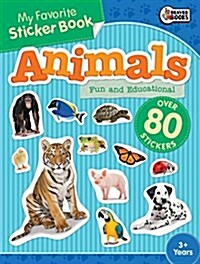 My Favorite Sticker Book: Animal (Paperback)