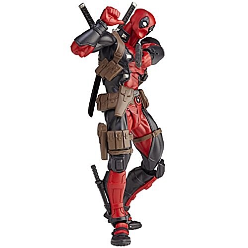 アメコミ·ヤマグチ(假) DEADPOOL デッドプ-ル 約160mm ABS&PVC製 塗裝濟みアクションフィギュア リボルテック (おもちゃ&ホビ-)