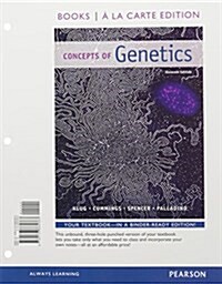 Concepts of Genetics, Books a la Carte Edition; Modified Mastering Genetics with Pearson Etext -- Valuepack Access Card -- For Concepts of Genetics (Hardcover, 11)