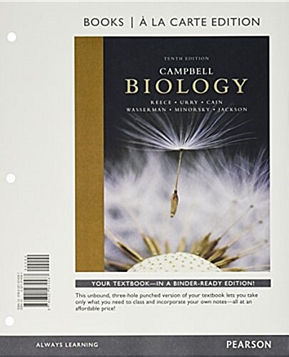 A Campbell Biology, Books a la Carte Edition; Mastering Biology with Pearson Etext -- Valuepack Access Card -- For Campbell Biology; Short Guide to Wr (Hardcover, 10)