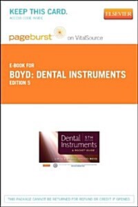 Dental Instruments - Elsevier eBook on Vitalsource (Retail Access Card): A Pocket Guide (Hardcover, 5)