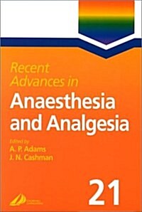 Recent Advances in Anesthesia & Analgesia (Paperback)