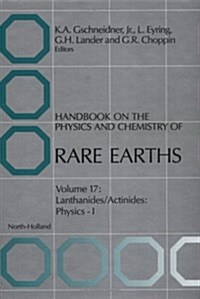 Handbook on the Physics and Chemistry of Rare Earths (Hardcover)