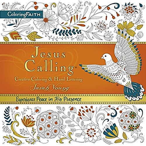 Jesus Calling Adult Coloring Book: Creative Coloring and Hand Lettering (Paperback)