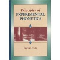Principles of experimental phonetics