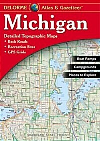 Delorme Atlas Michigan 15e: Demi (Paperback)