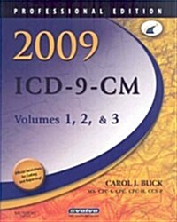 ICD-9-CM 2009 Volumes 1, 2, and 3 Professional Edition/ Saunders HCPCS 2008 Level II/ CPT 2009 Professional Edition (Paperback, PCK, Spiral, Indexed)