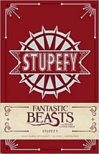 FANTASTIC BEASTS AND WHERE TO FIND THEM: STUPEFY HARDCOVER RULED JOURNAL (Book)