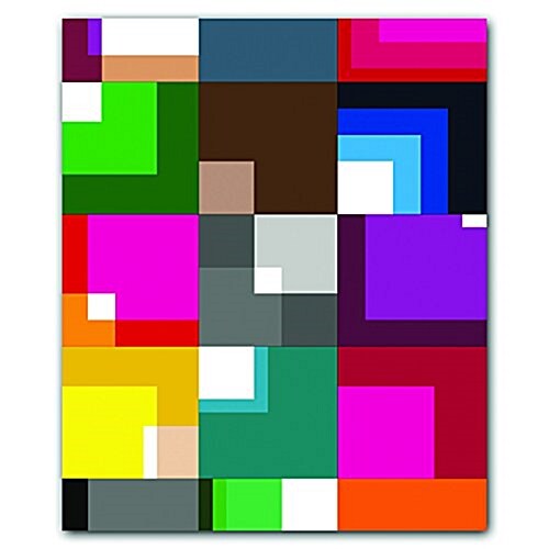 Colorful Geometrics II Quicknotes: Our Standard Size Set of 20 Notecards in a Box with Magnetic Closure (Other)