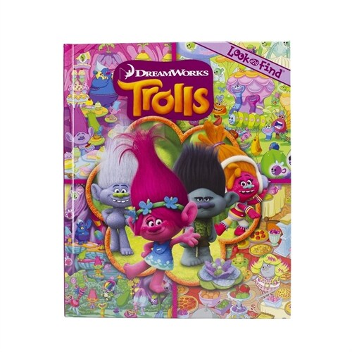 Look and Find DreamWorks Trolls (Hardcover)