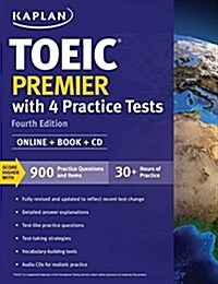 Toeic Premier 2018-2019 with 4 Practice Tests: Online + Book + CD (Paperback)