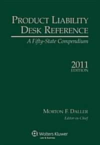 Product Liability Desk Reference, 2011 (Paperback)