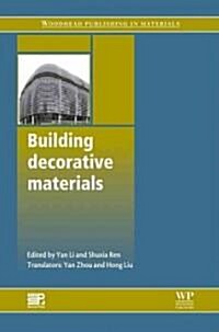 Building Decorative Materials (Hardcover)