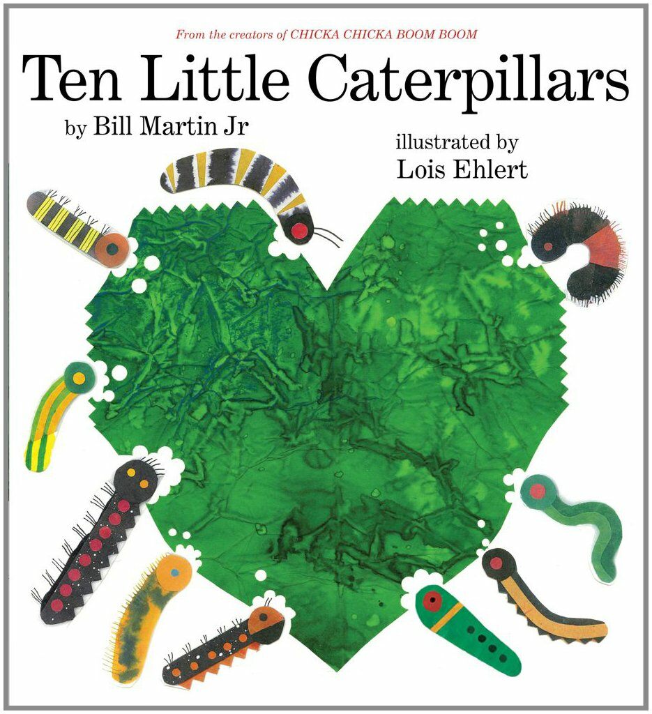 [중고] Ten Little Caterpillars (Hardcover)