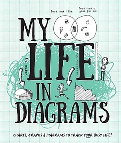 My Life in Diagrams : Charts, Graphs & Diagrams to Track Your Busy Life! (Paperback)