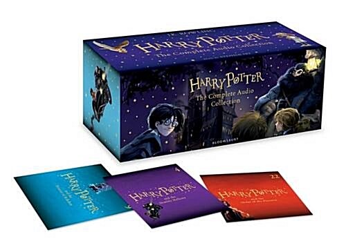 Harry Potter the Complete Audio Collection #01-7 CD Bpx Set (Audio CD 103장, 영국판)