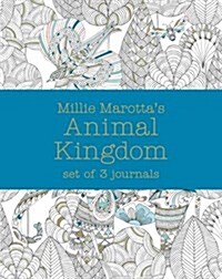 Millie Marottas Animal Kingdom – journal set : 3 notebooks (Notebook / Blank book)