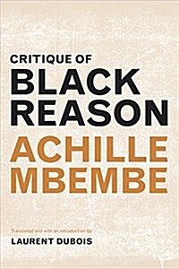 Critique of Black Reason (Paperback)