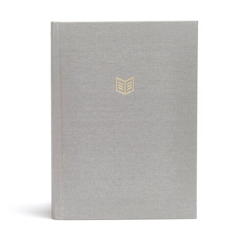 She Reads Truth Bible-CSB Grey Linen (Hardcover)