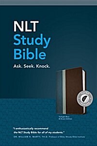 [중고] NLT Study Bible, Tutone (Imitation Leather)