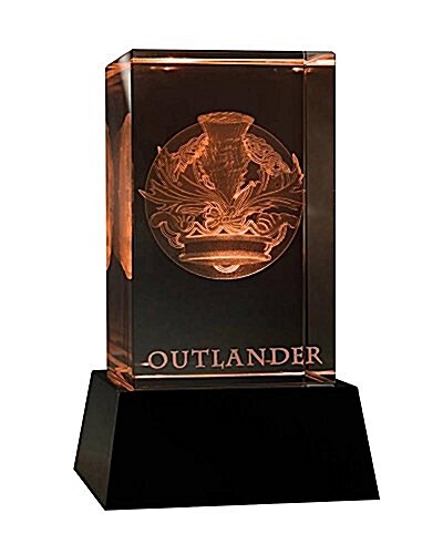 Outlander 3D Crystal Crown & Thistle with Illuminated Base (Other)