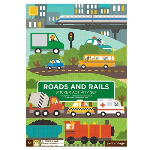 Roads & Rails Sticker Activity (Other)