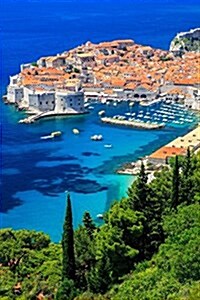Aerial View of Dubrovnik Croatia Journal: 150 Page Lined Notebook/Diary (Paperback)