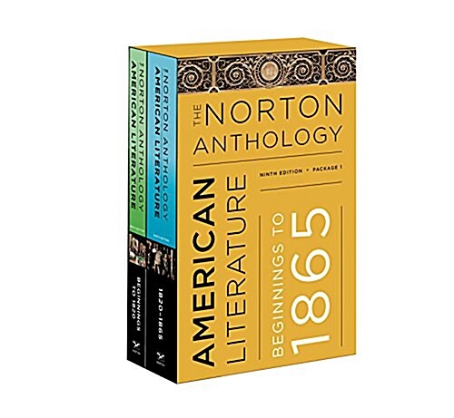 [중고] The Norton Anthology of American Literature:  Package 1: Volumes A and B (Paperback, 9)