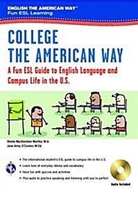 English the American Way: A Fun ESL Guide for College Students (Book + Audio) (Paperback)