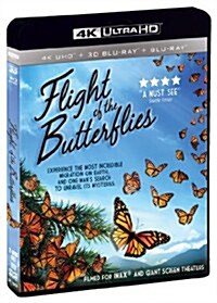 [수입] IMAX: Flight Of The Butterflies (플라이트 오브 더 버터플라이즈) (한글무자막)(4K Ultra HD + 3-D Blu-ray + Blu-ray)