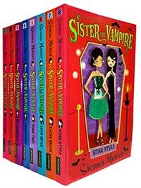 My Sister the Vampire - Series 1 (Books 1 to 8) Collection Pack Set By Sienna Mercer (Titles includes: Star Style, Lucky Break, Love Bites, Take Two,  (Paperback)