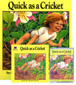 [노부영] 제이와이북스 노부영 콤보 : Quick as a Cricket (Paperback + CD + Tape) - 노래부르는 영어동화
