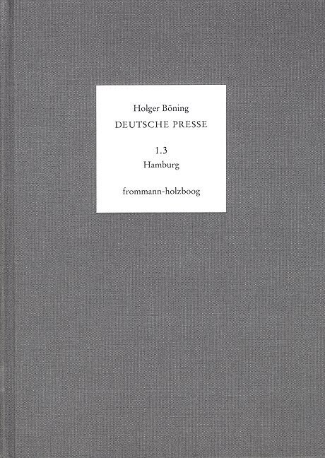 Holger Boning, Hamburg. 1796-1815 (Hardcover)