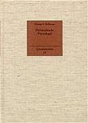 Philosophische Physiologie: Eine Systematik Des Begriffs Der Natur Im Spiegel Der Geschichte Der Philosophie (Hardcover)