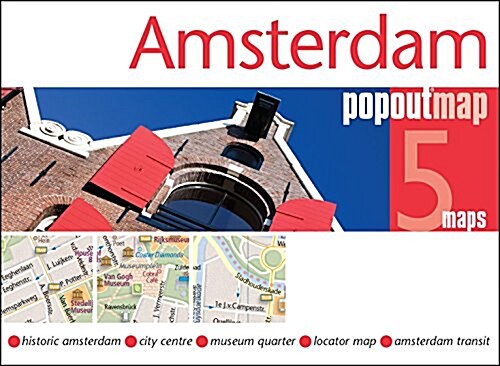 Amsterdam PopOut Map (Sheet Map, folded)